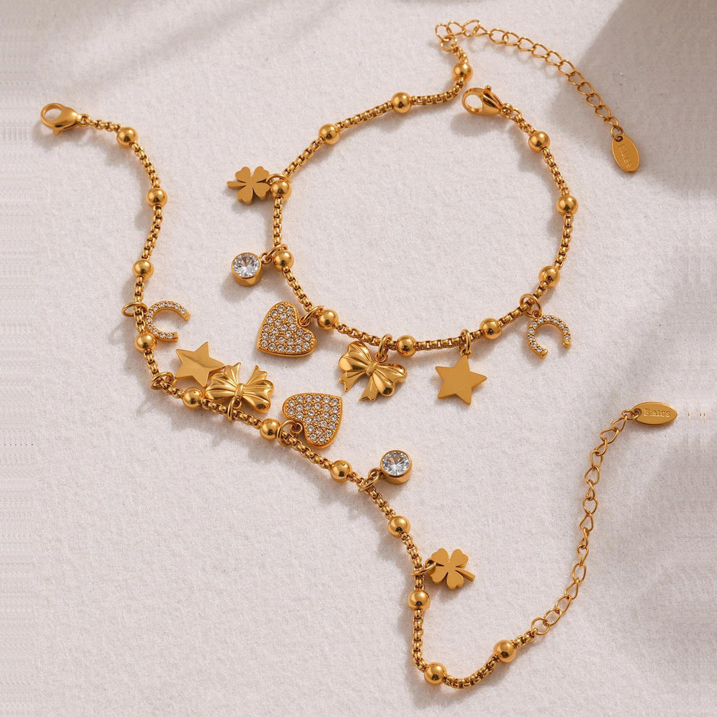 Lucky Charms Gold Bracelet