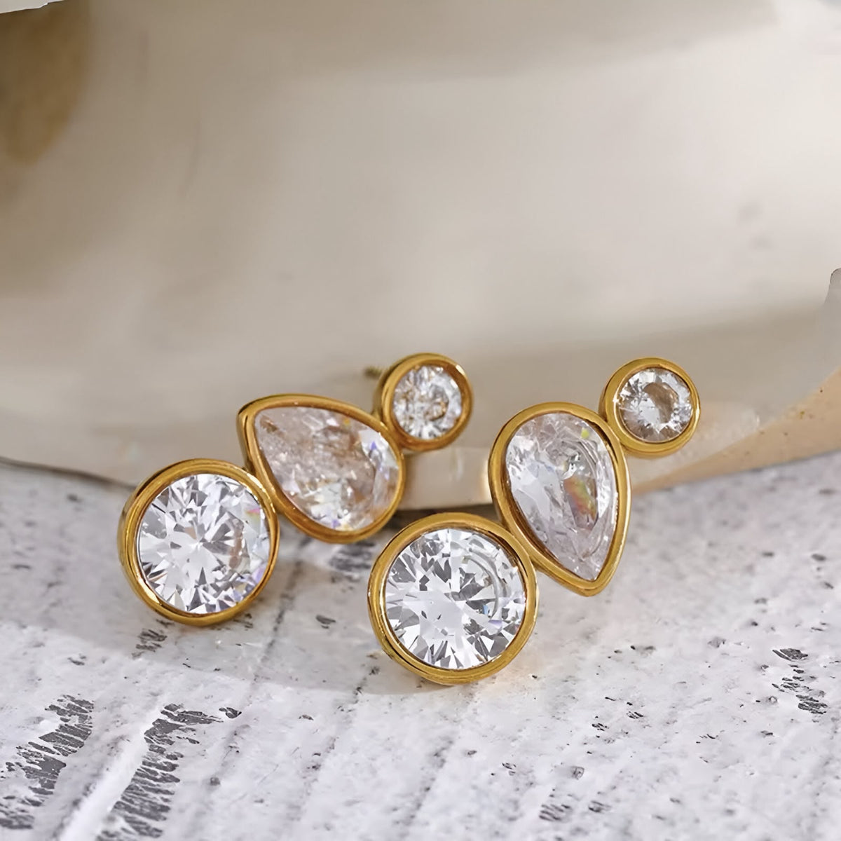 Furnace Luxury Stone Earring