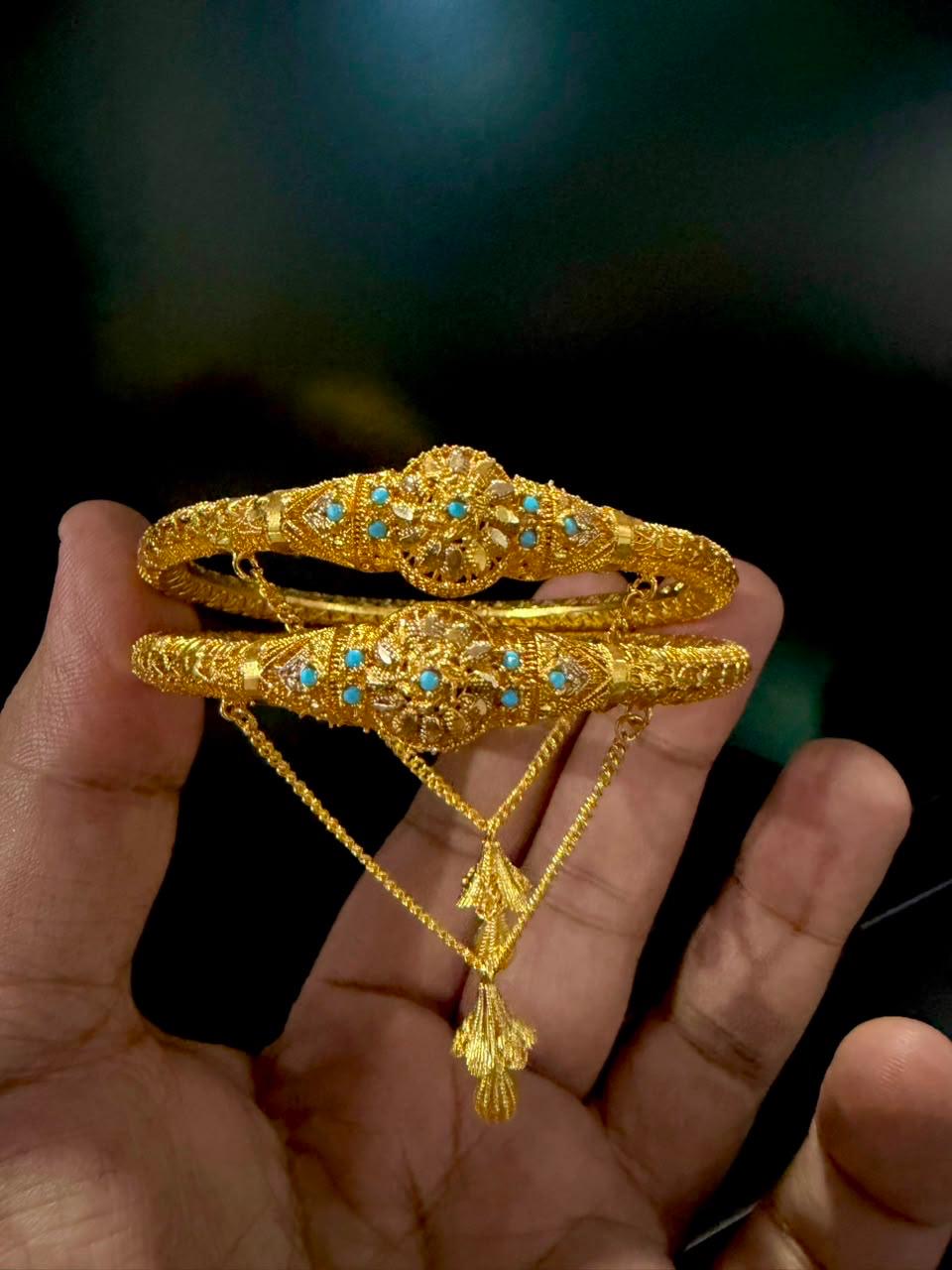 Royal Gold Plated Kara