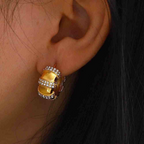 Luxury Stone Earring