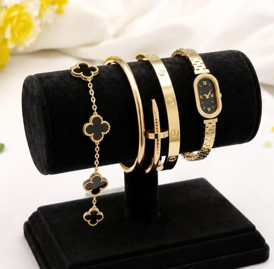 Luxury Gold Combo Set 4-piece