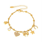 Lucky Charms Gold Bracelet