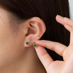 Heart Stud Earrings