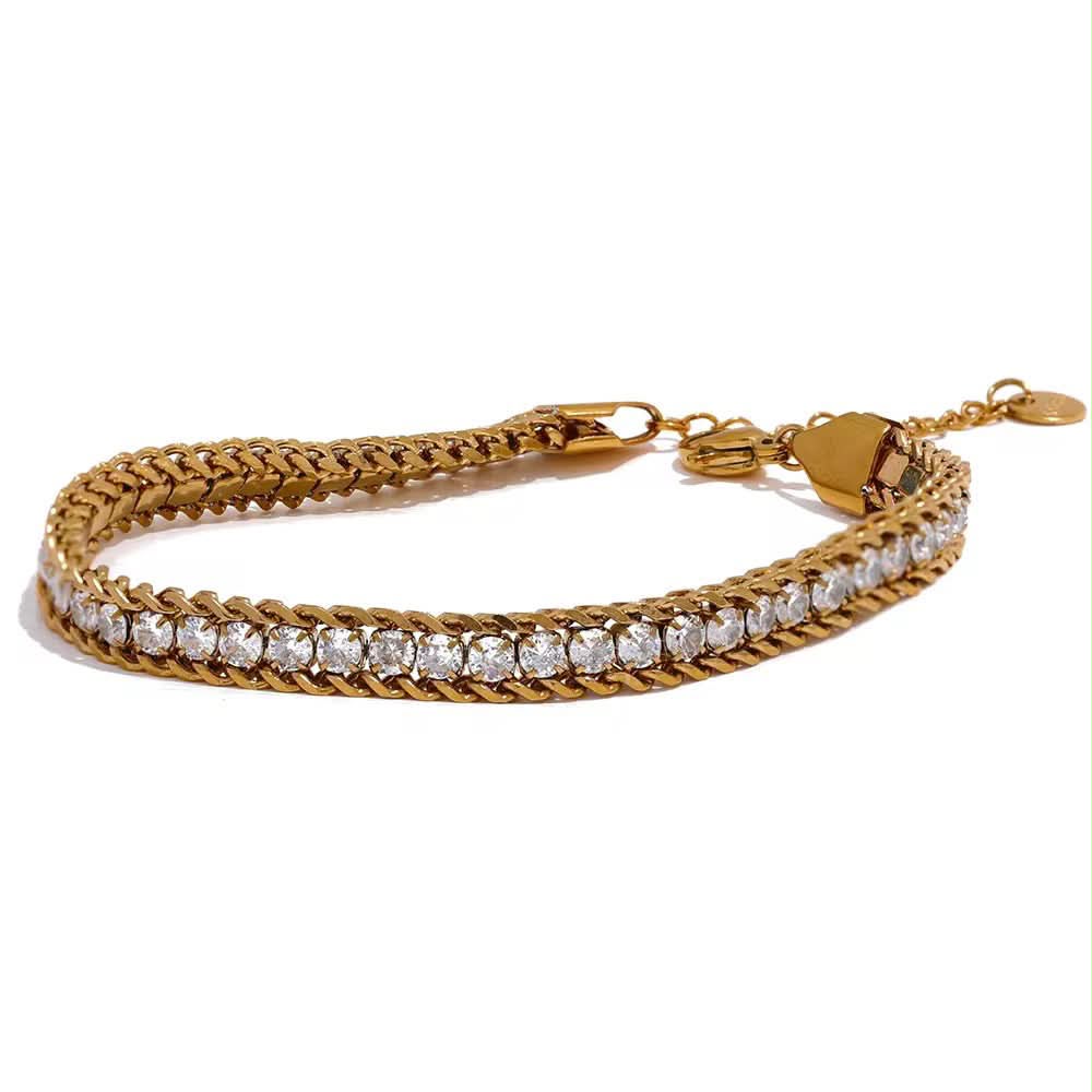 Dainty Zircon Tennis Bracelet