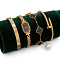 Luxury 4 pcs Gold Bracelet Combo