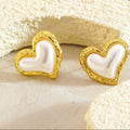 Hearts Chunky Earring