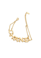 18k Gold Plated Chanel Letter Charm