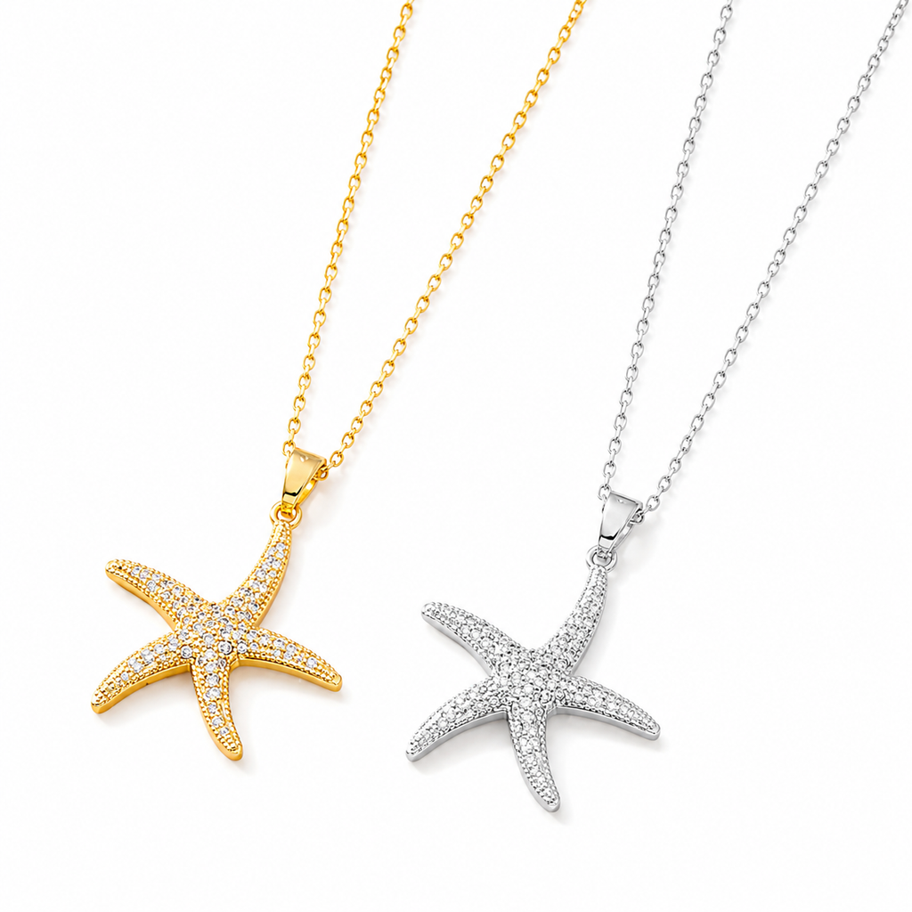 Starfish Pandant Neclace