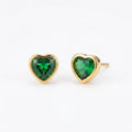 Heart Stud Earrings