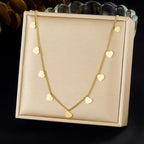 Dainty Gold Heart Necklace