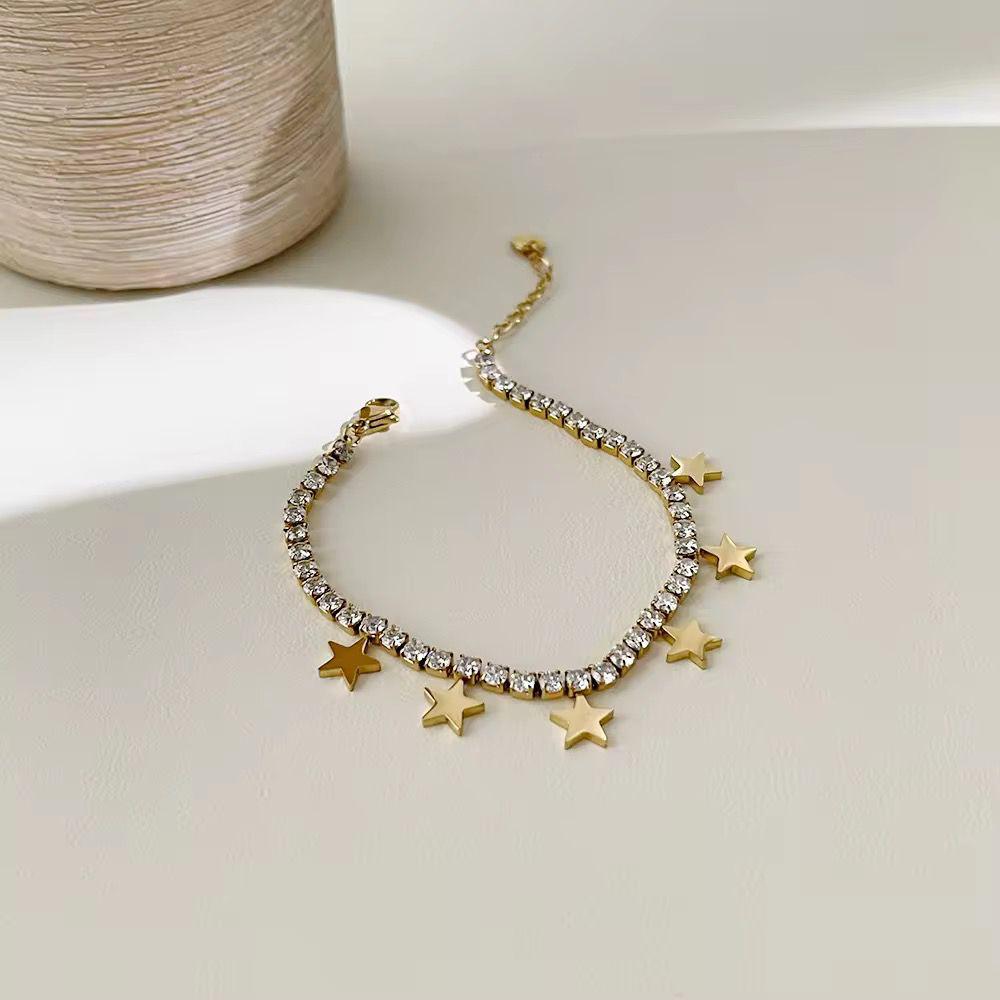 Stella Glam Crystal Tennis Bracelet