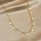 Dainty Gold Heart Necklace