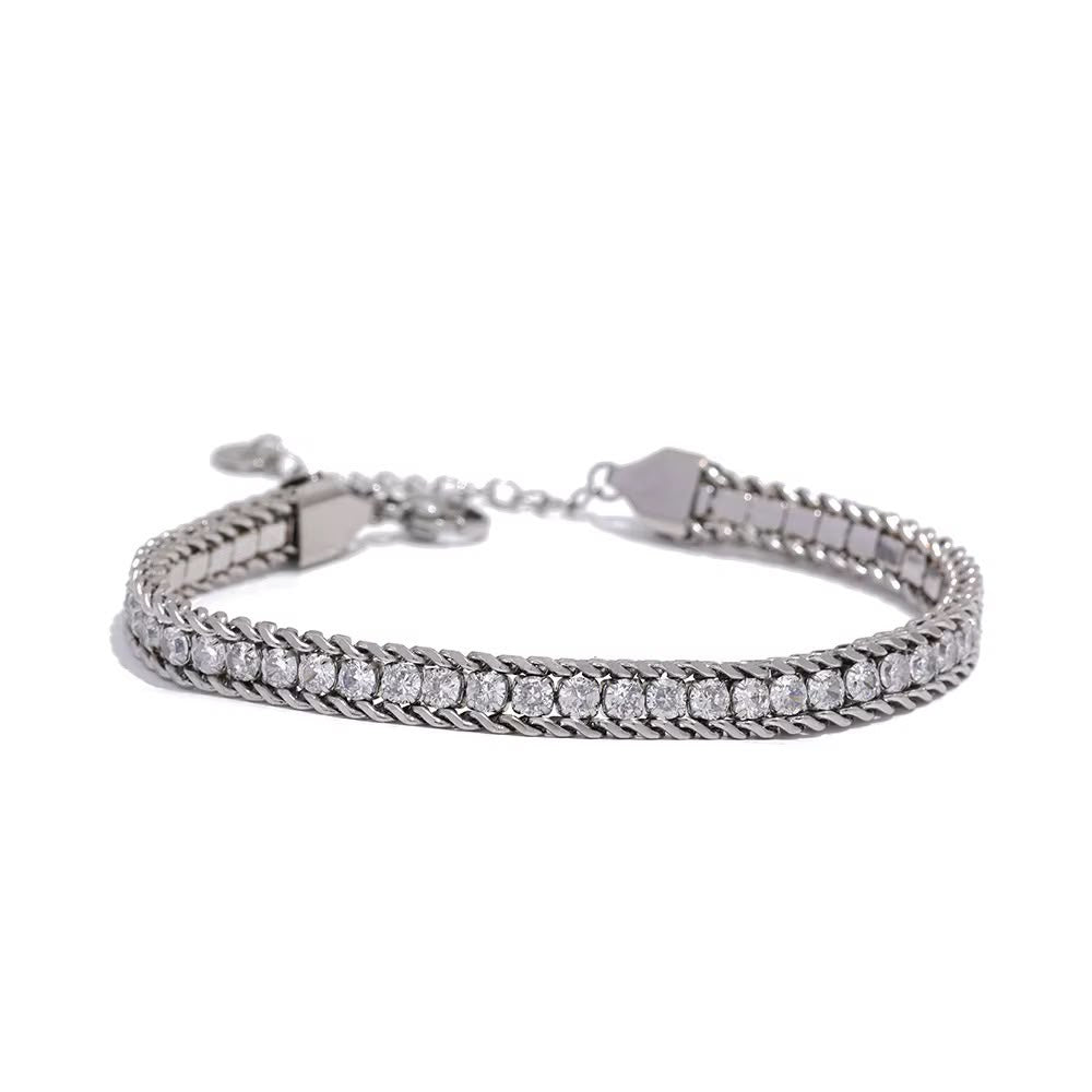 Dainty Zircon Tennis Bracelet