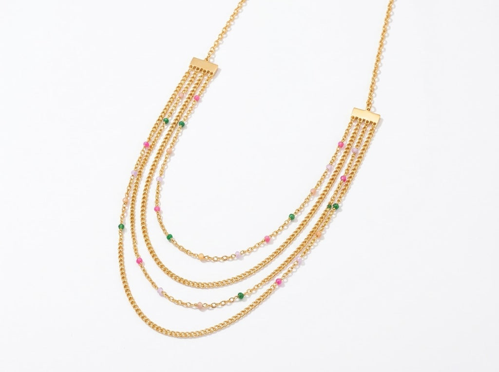 Multi-Layer Gold Chain Necklace