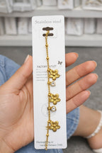 Flower Charms Bracelet