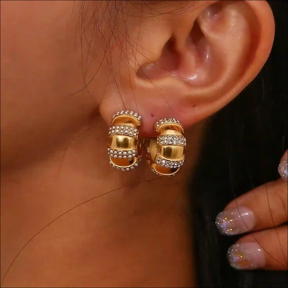 Luxury Stone Earring