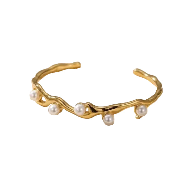Luxury Pearl Hand Cuff