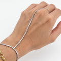 Diamond Tennis Anja Silver