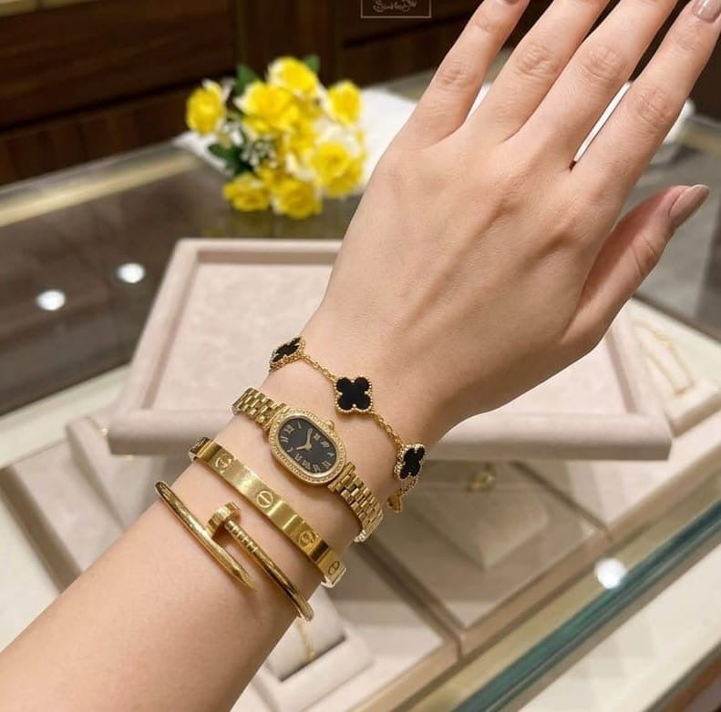 Luxury Gold Combo Set 4-piece