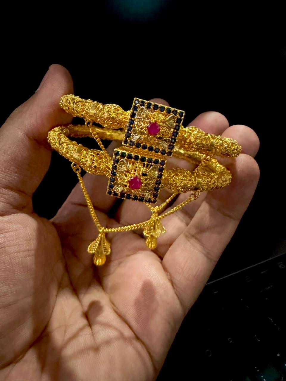 Royal Gold Plated Kara