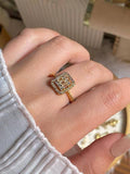 Luxury Zircon Ring Adjustable