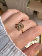 Luxury Zircon Ring Adjustable
