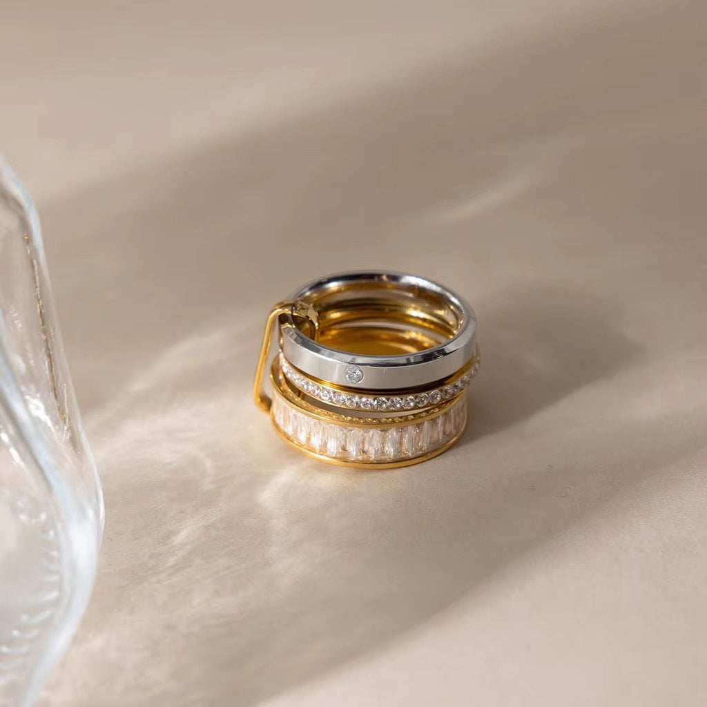 Zircon Stack Ring