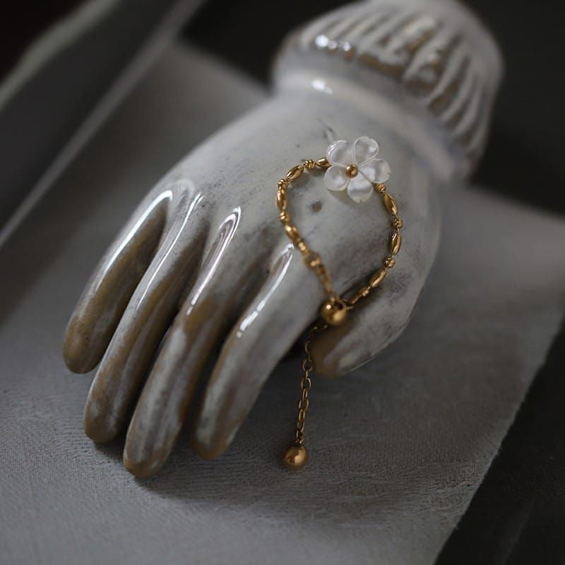 Flower Up Down Ring Adjustable