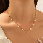 Dainty Gold Heart Necklace