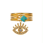 Luxury Charms Adjustable Ring