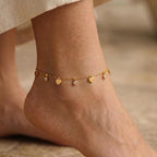 Stainless Steel Anklet Heart