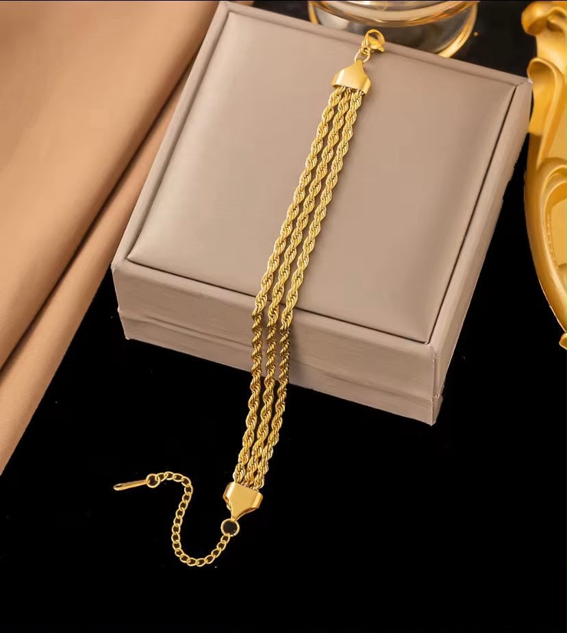 Luxury Triple Layer Bresalet