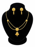 Traditional Gold Filigree Nacklace Set