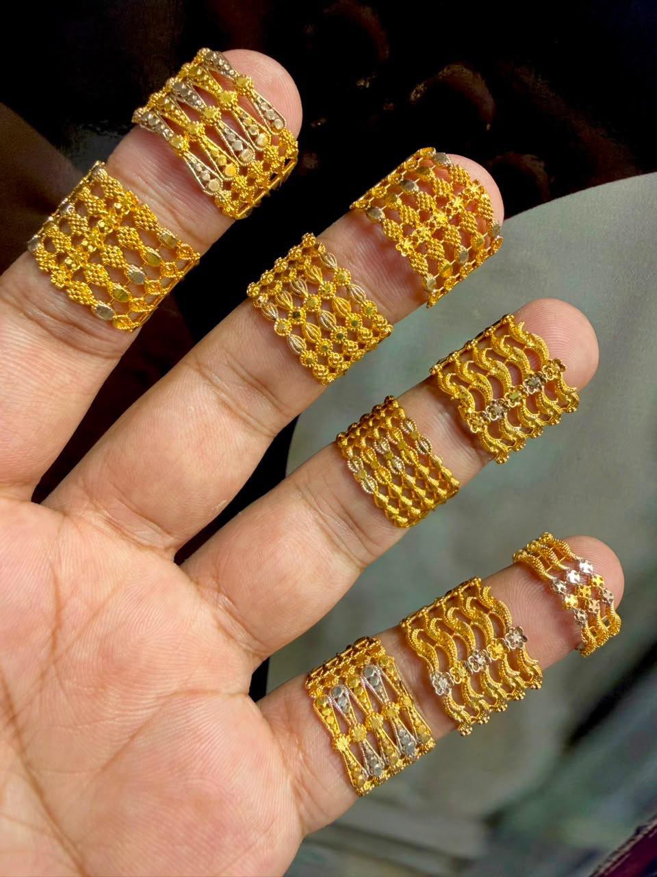 Traditional Gold Plated Rings