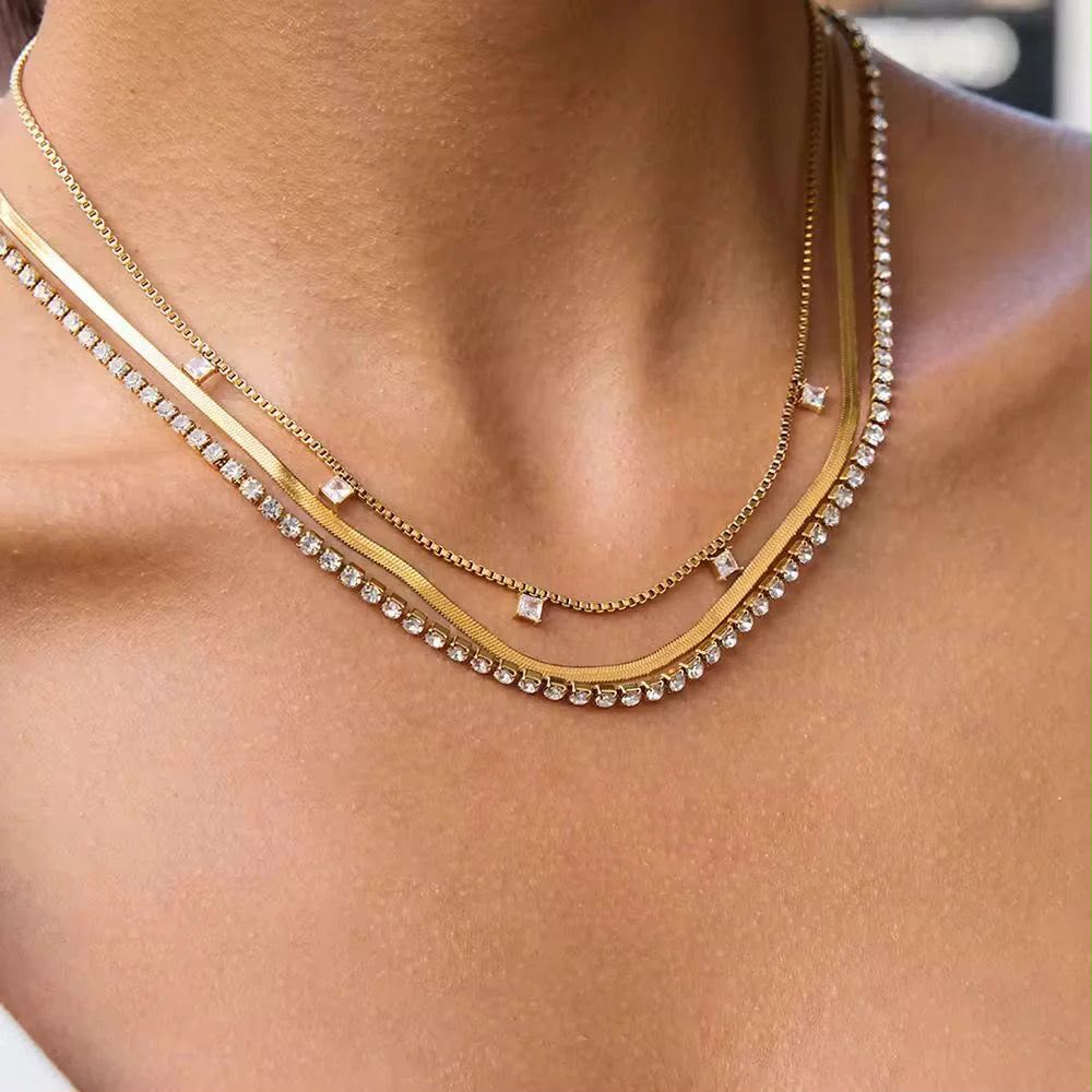 Luxury Triple Layer Necklace