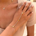 Luxury Hearth Stone Hand Chain Anja