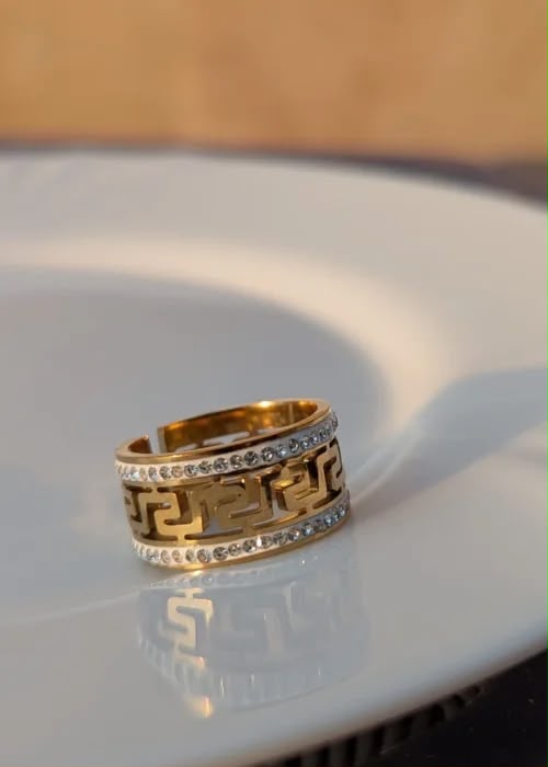 Luxury Stone Adjustable Ring