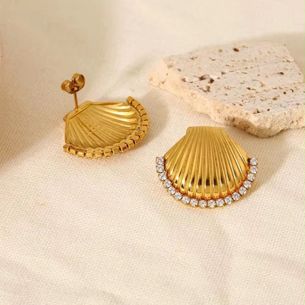 Luxury Sea Shell Earring