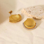 Luxury Sea Shell Earring