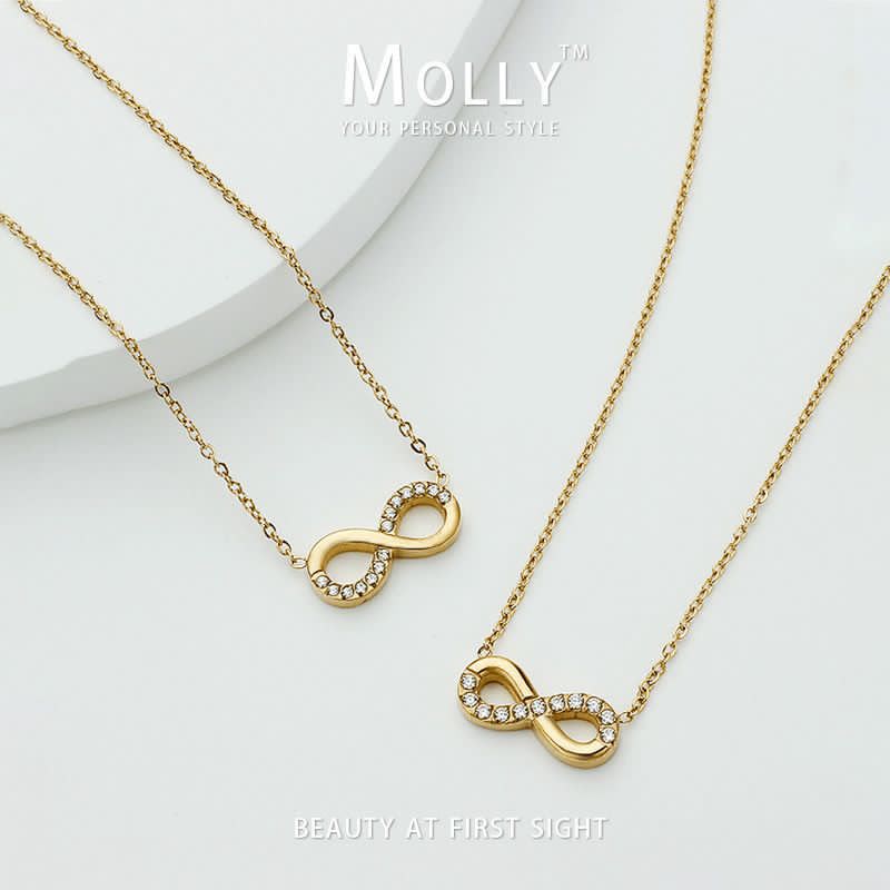 Luxury Infinity Stone Necklace
