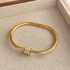 Trendy Drum Hand Cuff