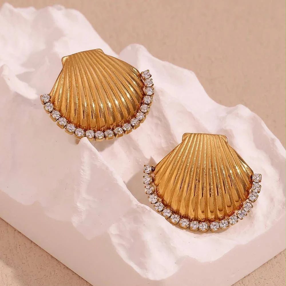 Luxury Sea Shell Earring