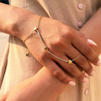 Luxury Hearth Stone Hand Chain Anja