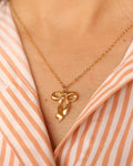 Bow Necklace