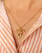 Bow Necklace