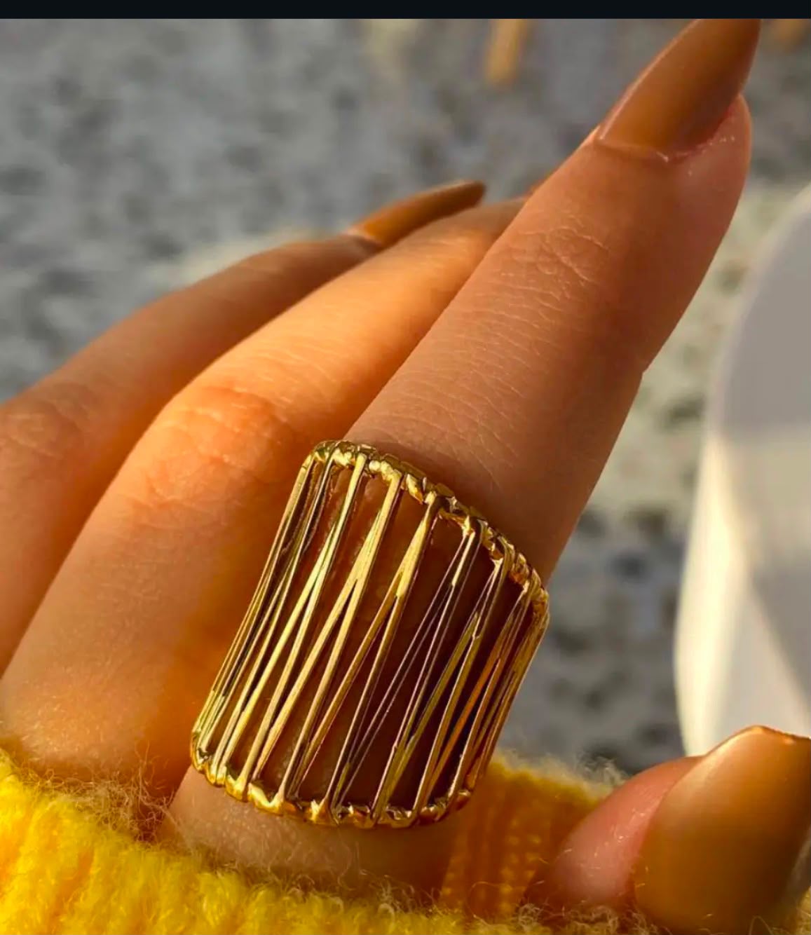 Chunky Adjustable Ring